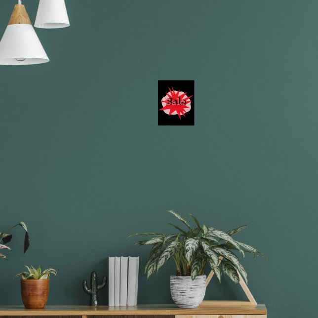 Funky and Edgy Sale Sign with Bold and Vibrant (Living Room 1)