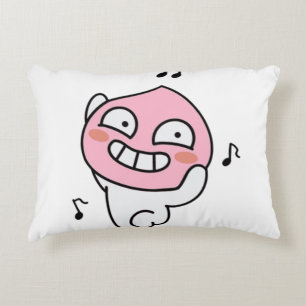 Funky Apeach Accent Pillow