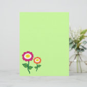 Funky Art Flowers (Standing Front)