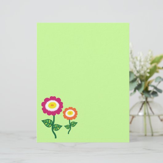 Funky Art Flowers (Standing Front)