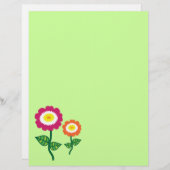 Funky Art Flowers (Front/Back)