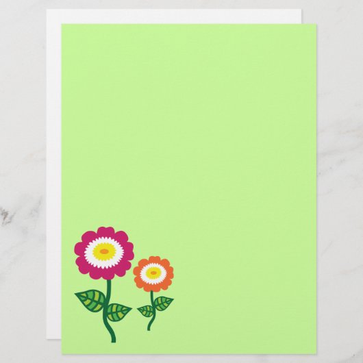 Funky Art Flowers (Front/Back)