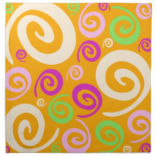 Funky background, napkin