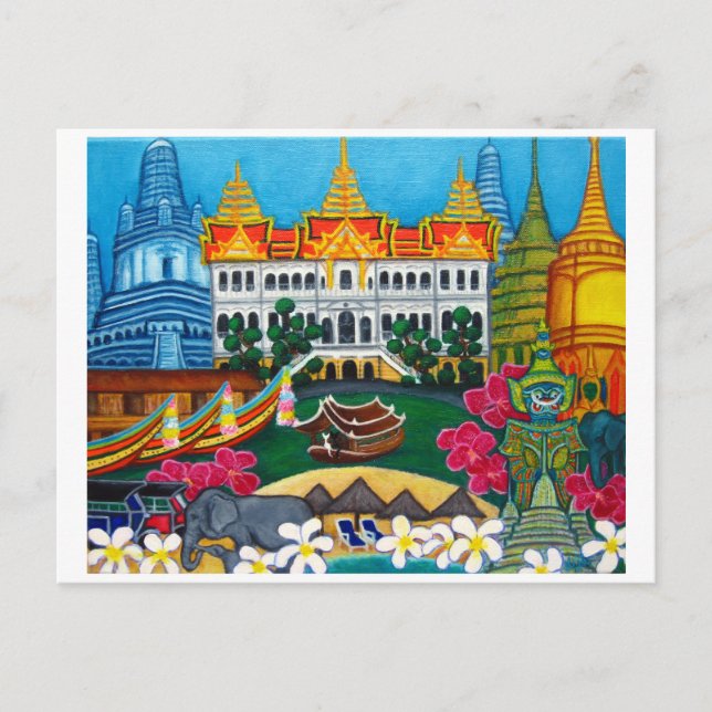 Funky Bangkok, Thailand Post Card (Front)