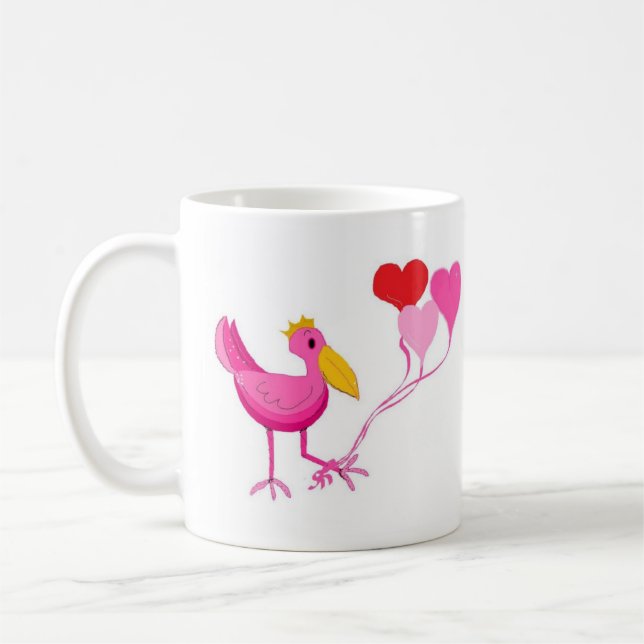 Funky Bird Coffee Mug (Left)