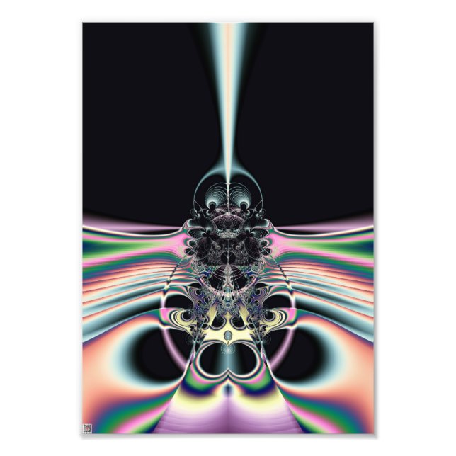 Funky Bird Photo Print (Front)