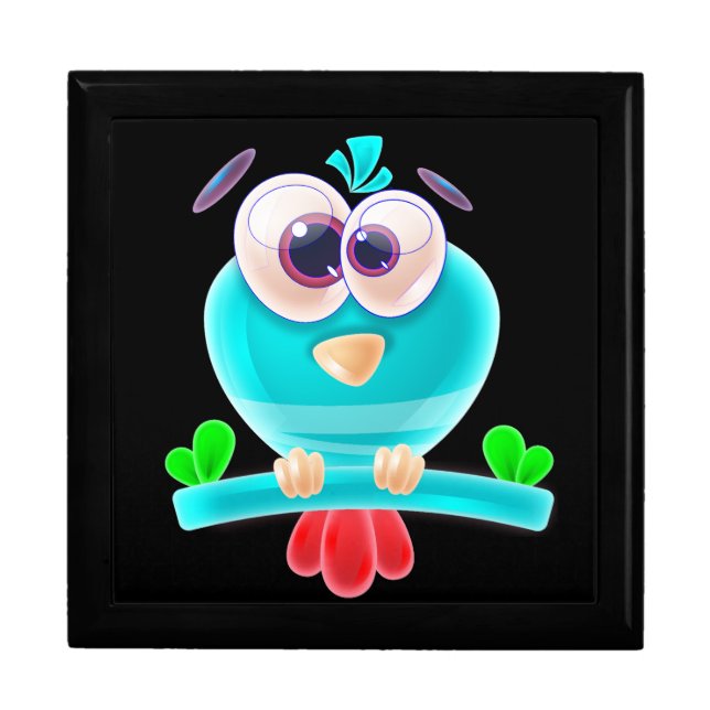 Funky Birdie Treasure Gift Box (Front)