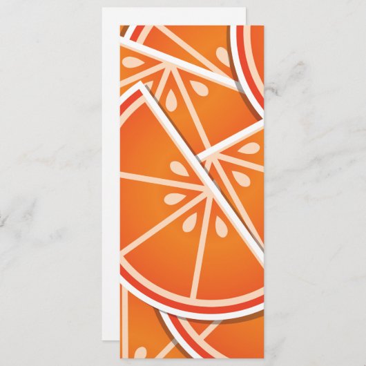 Funky blood orange wedges (Front/Back)