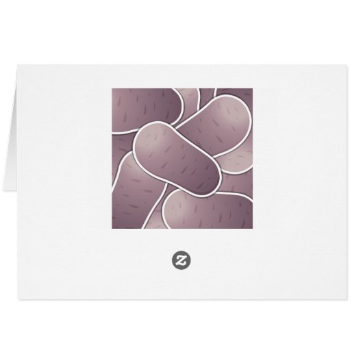 Funky blue potato (Back Horizontal)