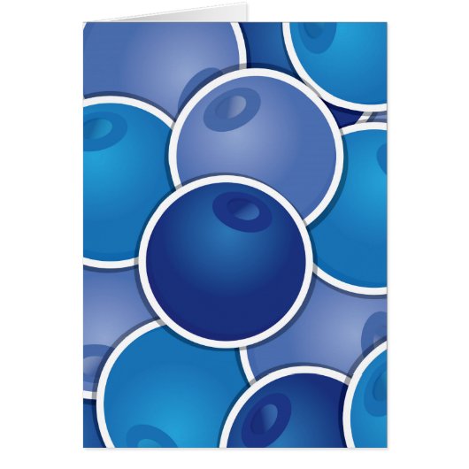 Funky blueberry cards (Front)