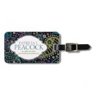 Funky Boho Hippie Peacock Paisley Personalized
