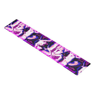 Funky Boho Retro Marbled Stripes Genderfluid Pride Ruler