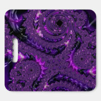 Purple Ultimate Fan Monogrammed Stadium Sports Seat Cushion