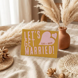 Funky Bold Font Invitation