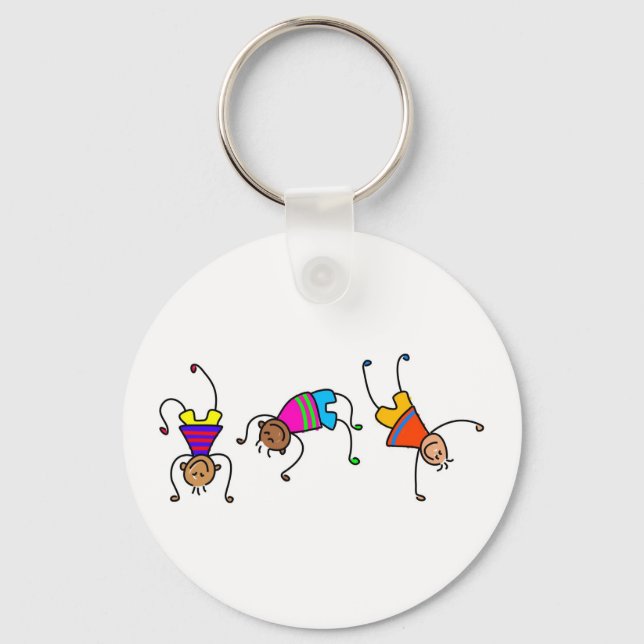 Funky Boys Keychain (Front)