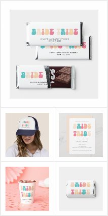 Funky Bride Tribe Bachelorette Party Collection