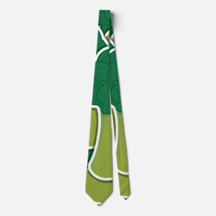 Funky broccoli neck tie