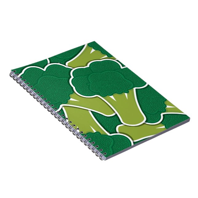 Funky broccoli notebook (Right Side)
