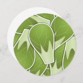 Funky brussel sprout (Front/Back)