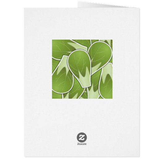 Funky brussel sprout (Back)