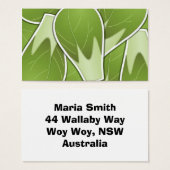 Funky brussel sprout (Front & Back)