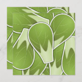 Funky brussel sprout (Front/Back)