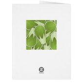 Funky brussel sprout cards (Back)