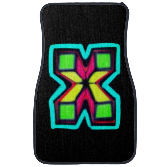 funky car floor mat (Front)