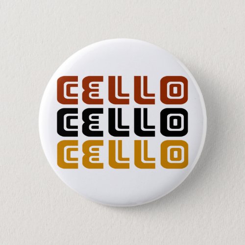 Funky Cello Trio Gift Button