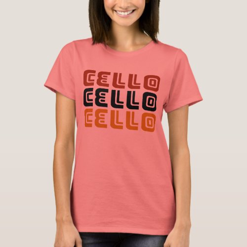 Funky Cello Trio Gift T_Shirt