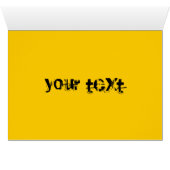 Funky Chicken Party Cards (Inside Horizontal (Bottom))