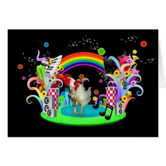 Funky Chicken Party Cards