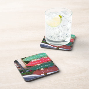 Funky Christmas Cork Coaster! Drink Coaster