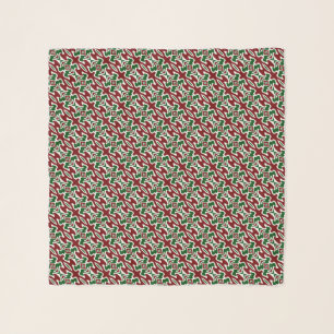 Funky Christmas Pattern 2 Scarf