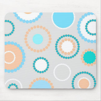 Funky circles - Mousepad