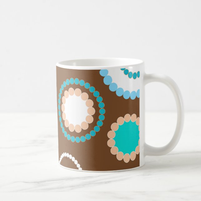 Funky circles - Mug (Right)