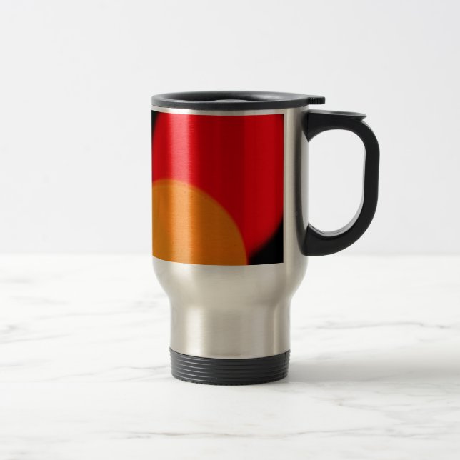 Funky Circles Travel Mug (Right)