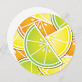 Funky citrus wedges (Front/Back)