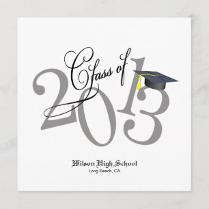 Funky Class of 2013 Invites