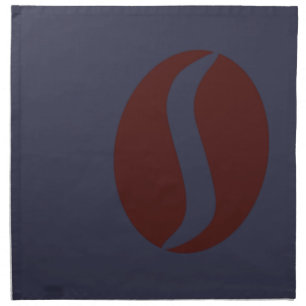 Funky Coffee Bean Cloth Napkin