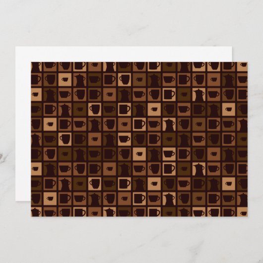 Funky coffee mosaic (Front/Back)