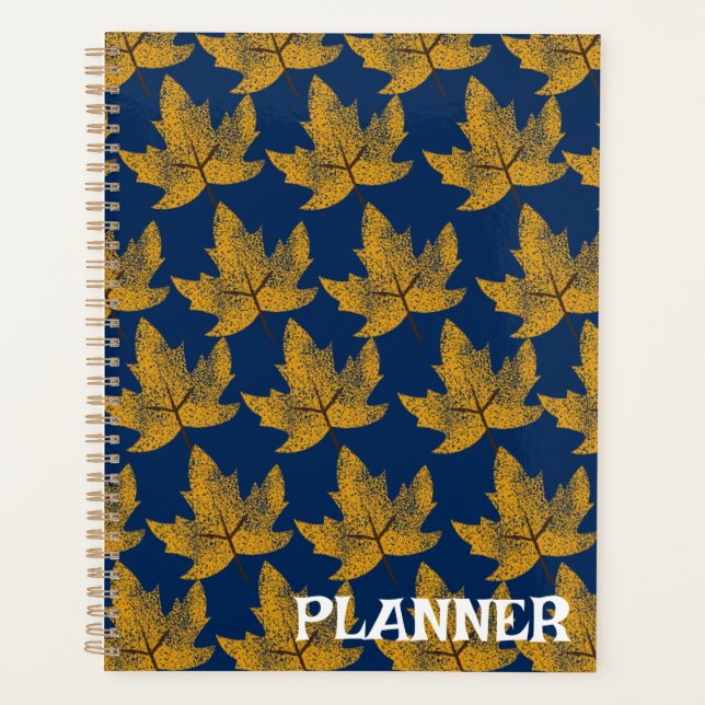 Funky Colorful Floral Planner (Front)
