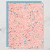 Marbled Pink Scrapbook Paper