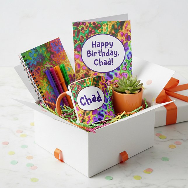 Funky colors personalized mug (Creator Uploaded)