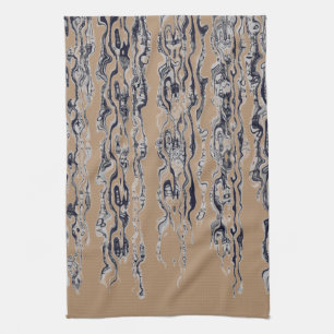 Funky Cool Light Brown Kitchen Towel