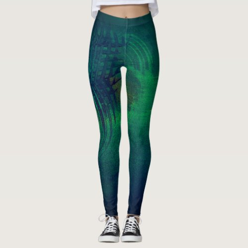 Funky Cool Seahawk Inspired Leggings