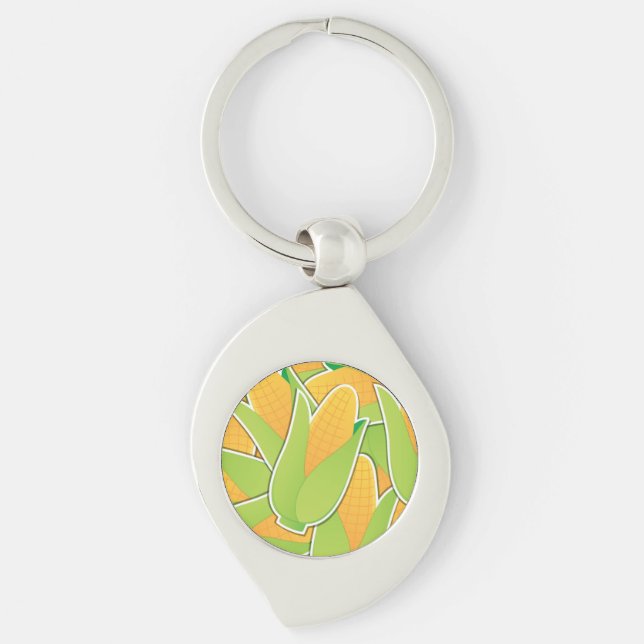 Funky corn keychain (Front)
