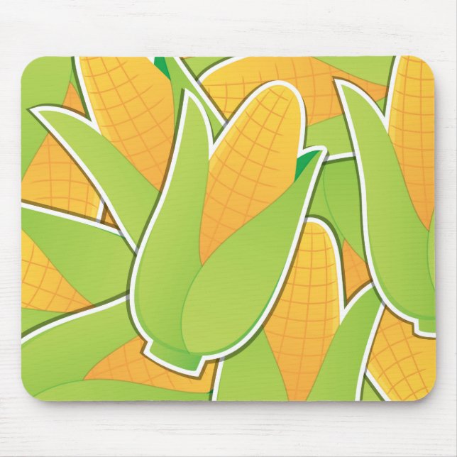 Funky corn mouse pad (Front)