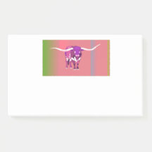 funky cow Post-It Notes