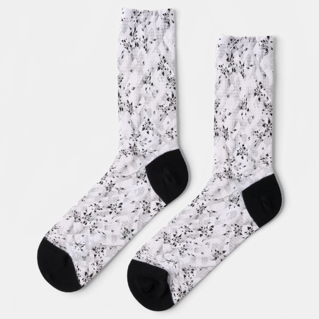 Funky Crew Socks for Women & Men | Bold Comfort (Left)
